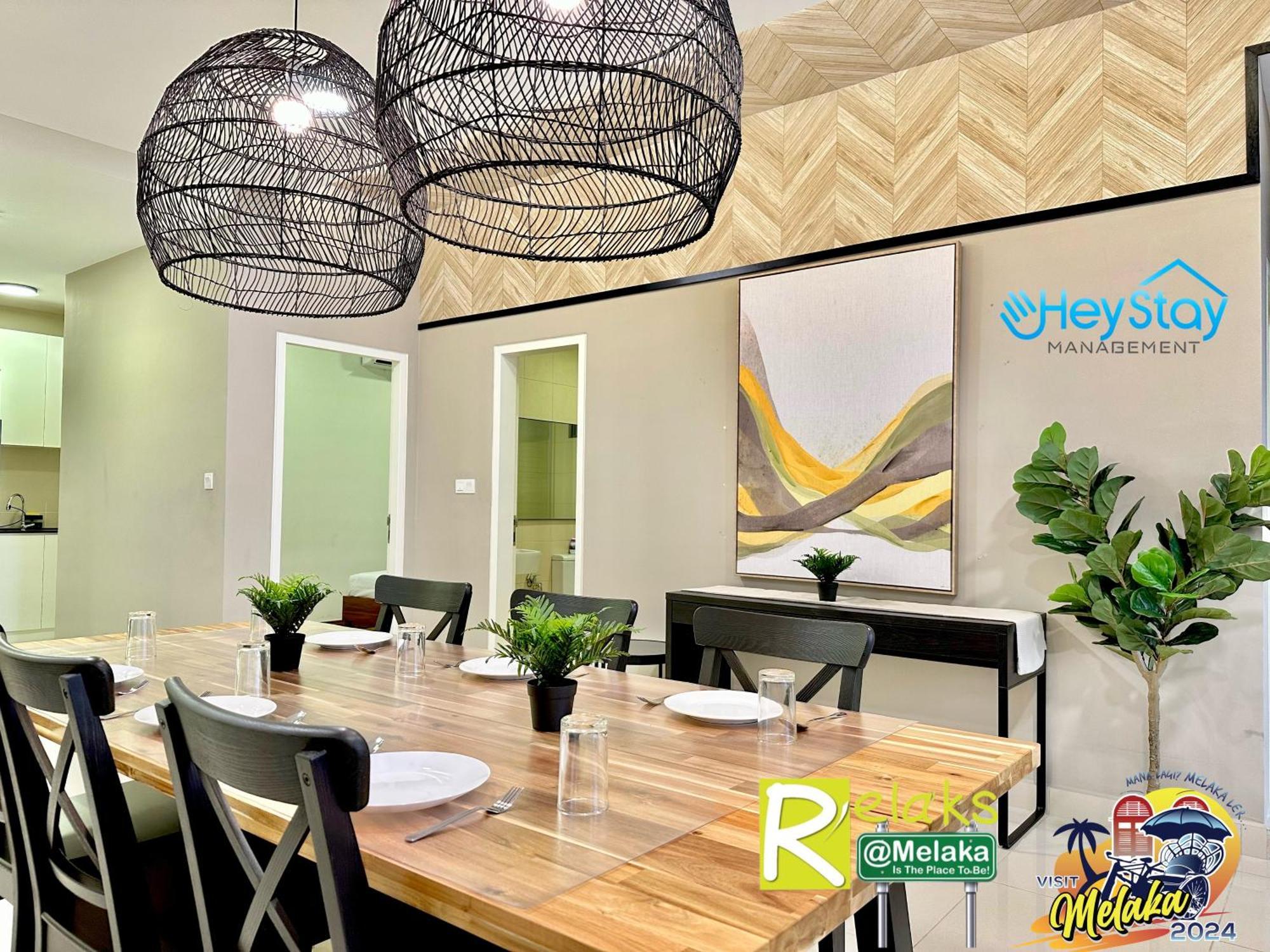 The Apple Residence By Heystay Management Malacca Esterno foto